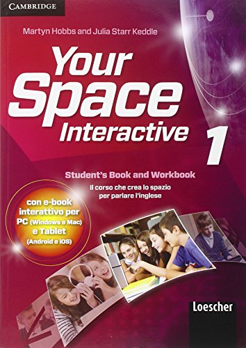 Imagen de archivo de YOUR SPACE LEVEL 1 BLENDED PACK (STUDENT'S BOOK/WORKBOOK AND COMPANION BOOK AND ENHANCED DIGITAL PACK) ITALIAN EDITION a la venta por Basi6 International