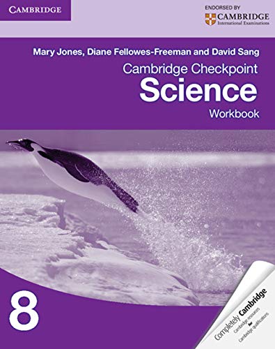 Stock image for Cambridge Checkpoint Science Workbook 8 (Cambridge International Examinations) for sale by MusicMagpie