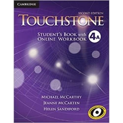 Imagen de archivo de Touchstone Level 4 Student's Book A with Online Workbook A a la venta por Bahamut Media