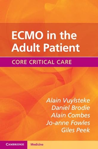 Stock image for ECMO in the Adult Patient (Core Critical Care) for sale by HPB-Diamond