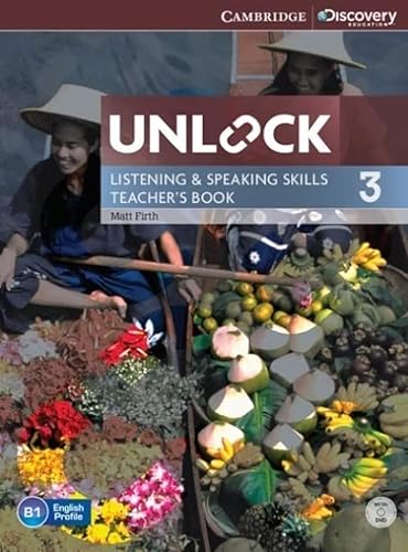 Imagen de archivo de Unlock Level 3 Listening and Speaking Skills Teacher's Book with DVD a la venta por WorldofBooks