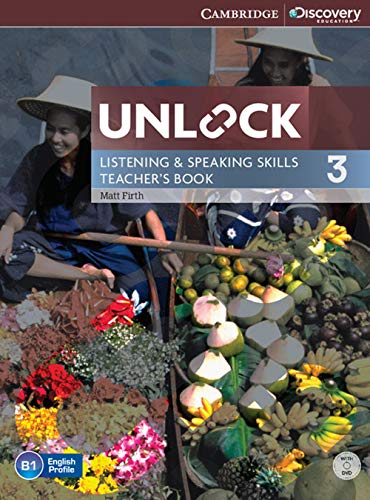Stock image for Unlock Level 3 Listening and Speaking Skills Teacher's Book with DVD for sale by WorldofBooks
