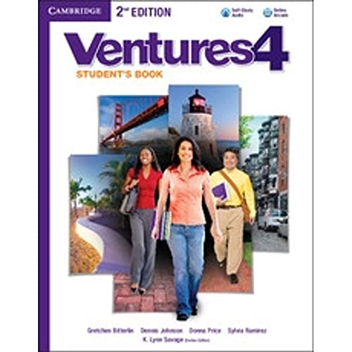 Imagen de archivo de Ventures Level 4 Student's Book with Audio CD a la venta por ZBK Books