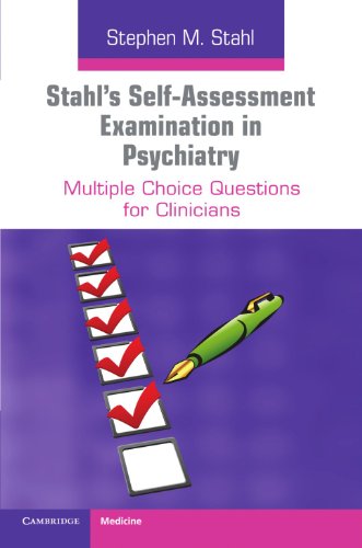 Beispielbild fr Stahl's Self-Assessment Examination in Psychiatry: Multiple Choice Questions for Clinicians zum Verkauf von ThriftBooks-Atlanta