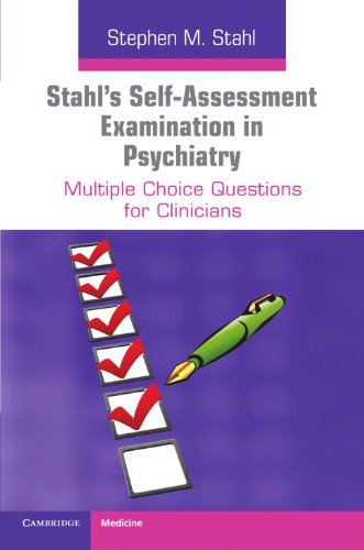 Stock image for Stahl's Self-Assessment Examination in Psychiatry: Multiple Choice Questions for Clinicians for sale by ThriftBooks-Atlanta