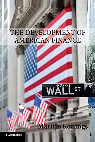 Stock image for The Development of American Finance for sale by MusicMagpie