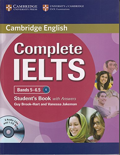 9781107683754: Complete IELTS Bands 5-6.5: Students Book with Answers (PB + 2 ACDs + 1 CD-ROM)