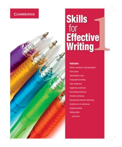 Imagen de archivo de Skills for Effective Writing. Student's Book a la venta por Blackwell's