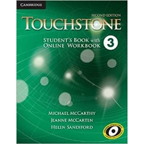 Imagen de archivo de Touchstone Level 3 Student's Book with Online Workbook a la venta por AwesomeBooks