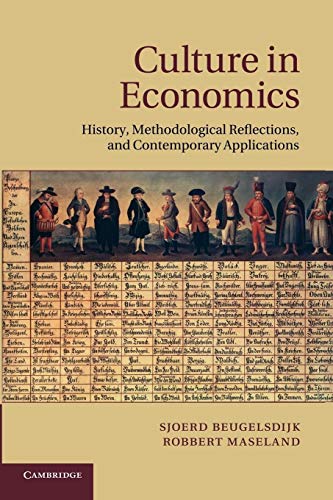 9781107684614: Culture in Economics: History, Methodological Reflections And Contemporary Applications