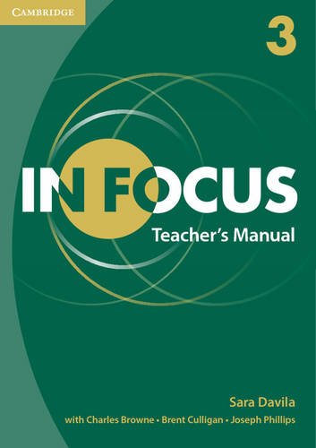 Stock image for In Focus Level 3 Teacher's Manual for sale by AwesomeBooks