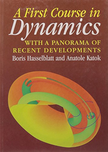 9781107686113: A First Course in Dynamics [Paperback]