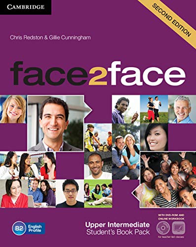 Imagen de archivo de face2face Upper Intermediate Student's Book with DVD-ROM and Online Workbook Pack a la venta por GF Books, Inc.