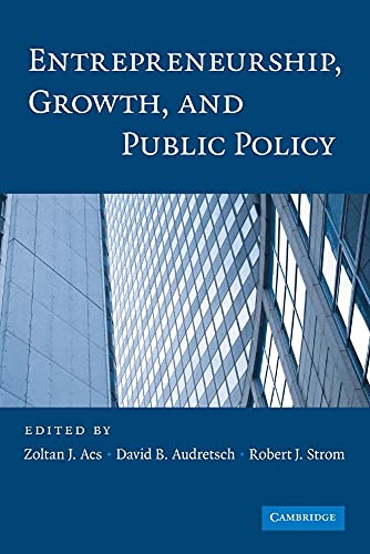 9781107686533: Entrepreneurship, Growth, and Public Policy