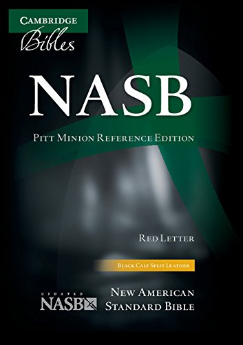 Beispielbild fr NASB Pitt Minion Reference Bible, Black Calfsplit Leather, Red Letter Text zum Verkauf von Blackwell's