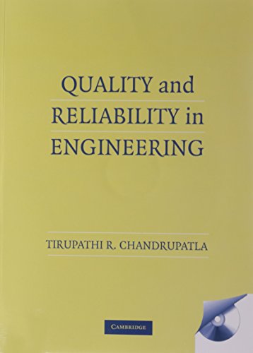 9781107687738: Quality And Reliability In Engineering