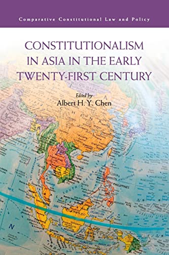 9781107687745: Constitutionalism in Asia in the Early Twenty-First Century (Comparative Constitutional Law and Policy)