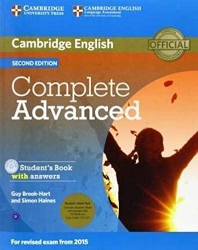 

Complete Advanced Student's Book Pack (Student's Book with Answers with CD-ROM and Class Audio CDs (2))