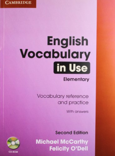 Imagen de archivo de English Vocabulary in Use Elementary a la venta por Majestic Books