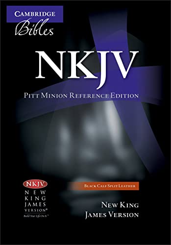 9781107691223: NKJV Pitt Minion Reference Bible, Black Calf Split Leather, Red-letter Text, NK444:XR