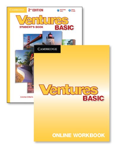 Imagen de archivo de Ventures Basic Digital Value Pack (Student's Book with Audio CD and Online Workbook) a la venta por Bahamut Media