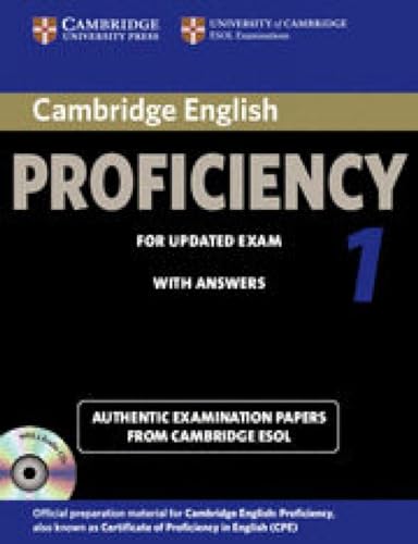 CAMBRIDGE ENGLISH PROFICIENCY 1 FOR UPDATED EXAM SELF-STUDY PACK (STUDENT S BOOK