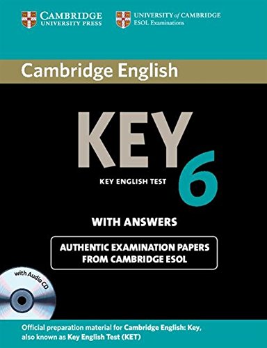 Beispielbild fr Cambridge English Key 6 Self-study Pack (Student's Book with Answers and Audio CD) (KET Practice Tests) zum Verkauf von AwesomeBooks