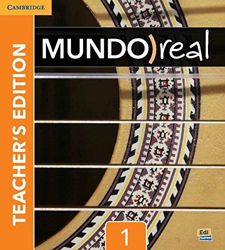 Imagen de archivo de Mundo Real Level 1 Teacher's Edition plus ELEteca Access and Digital Master Guide (Spanish Edition) a la venta por HPB-Red