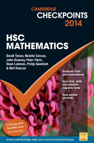 Stock image for Cambridge Checkpoints HSC Mathematics 2014-16 for sale by Bayside Books