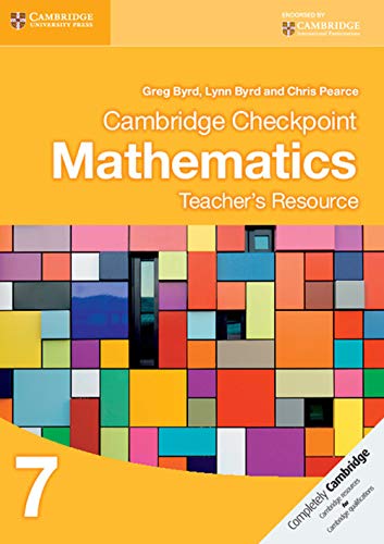 Beispielbild fr Cambridge Checkpoint Mathematics Teacher's Resource 7 (Cambridge International Examinations) zum Verkauf von AMM Books