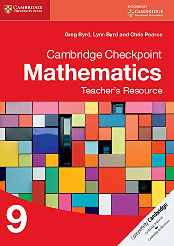 Beispielbild fr Cambridge Checkpoint Mathematics Teacher's Resource 9 zum Verkauf von GoldenWavesOfBooks