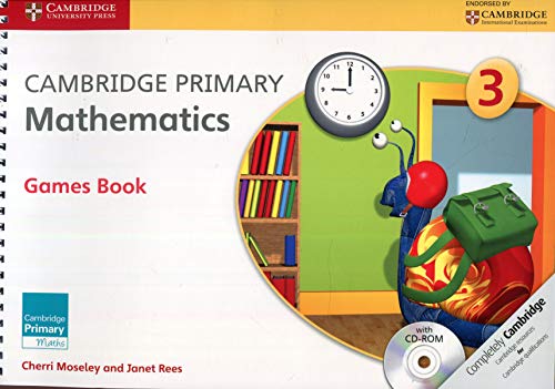 9781107694019: Cambridge Primary Mathematics. Games Book 3. Con CD-ROM
