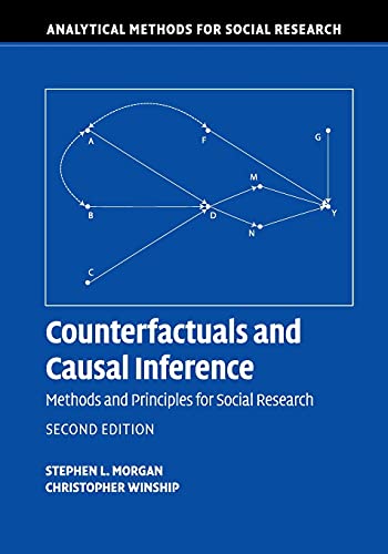 Imagen de archivo de Counterfactuals and Causal Inference: Methods and Principles for Social Research (Analytical Methods for Social Research) a la venta por BooksRun