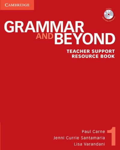 Stock image for Grammar and Beyond Level 1 Teacher Support Resource Book with CD-ROM for sale by BooksRun