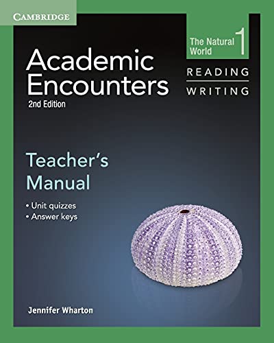 Stock image for Academic Encounters Level 1 Teacher's Manual Reading and Writing: The Natural World for sale by HPB-Red