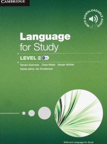 Beispielbild fr Language for Study Level 2 Student's Book with Downloadable Audio (Skills and Language for Study) zum Verkauf von MusicMagpie