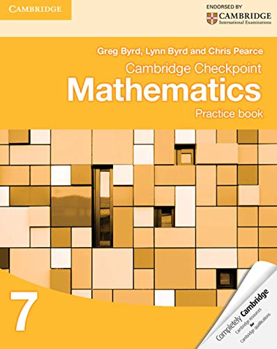 9781107695405: Cambridge Checkpoint Mathematics Practice Book 7