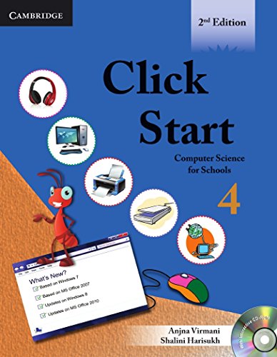 Imagen de archivo de Click Start Computer Science for Schools 4 (PB + CD-ROM), 2nd Edition a la venta por Bestsellersuk