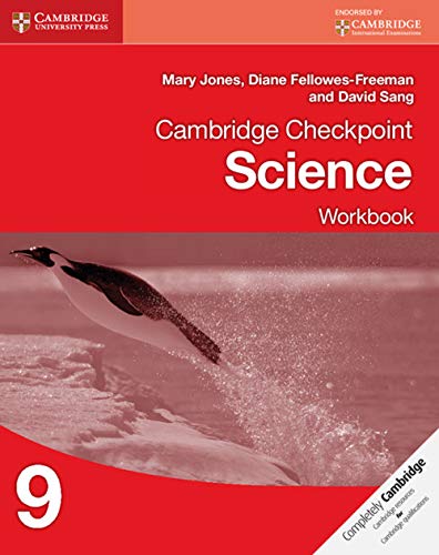 Imagen de archivo de Cambridge Checkpoint Science Workbook 9 (Cambridge International Examinations) a la venta por HPB-Red