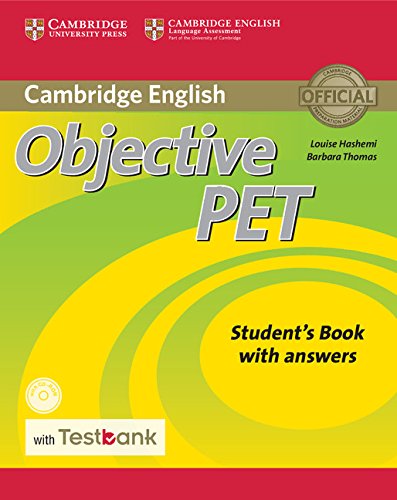 9781107696471: Objective PET Students Book with Answers with CD-ROM South Asian Edition