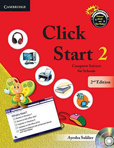 Beispielbild fr Click Start Level 2 Student's Book with CD-ROM: Computer Science for Schools (CBSE - Computer Science) zum Verkauf von AwesomeBooks