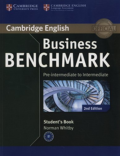 Beispielbild fr Business Benchmark Pre-Intermediate to Intermediate BULATS Student's Book zum Verkauf von Blackwell's