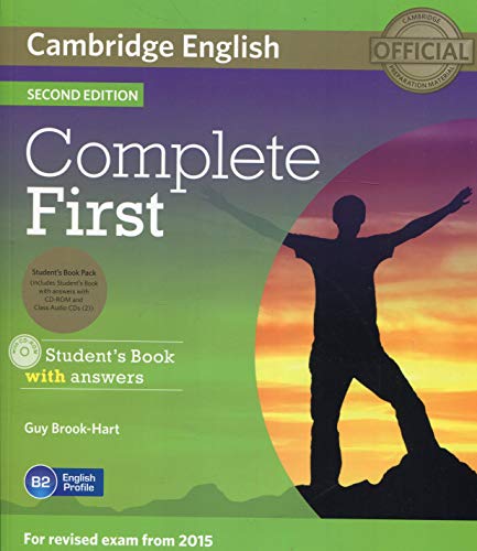 Stock image for Complete First Student's Book Pack (Student's Book with Answers with CD-ROM, Class Audio CDs (2)) for sale by WorldofBooks