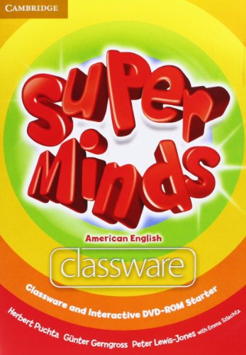 Imagen de archivo de SUPER MINDS AMERICAN ENGLISH STARTER CLASSWARE AND INTERACTIVE DVD-ROM a la venta por Zilis Select Books