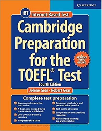 Imagen de archivo de Cambridge Preparation for the TOEFL Test Book with Online Practice Tests a la venta por HPB-Red