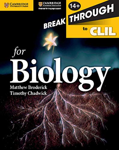 Stock image for BREAKTHROUGH TO CLIL FOR BIOLOGY AGE 14+ WORKBOOK for sale by AwesomeBooks