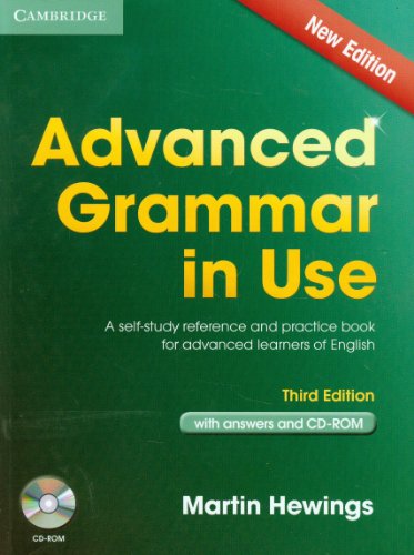 9781107699892: Advanced Grammar in Use Book with Answers and CD-ROM 3rd Edition: A Self-Study Reference and Practice Book for Advanced Learners of English