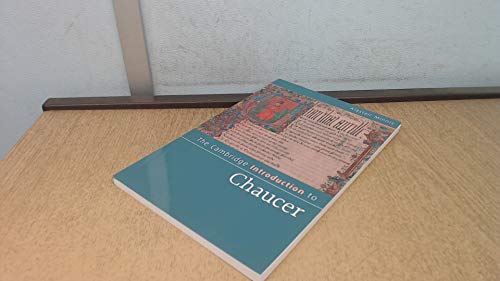Imagen de archivo de The Cambridge Introduction to Chaucer a la venta por ThriftBooks-Dallas