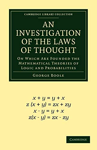 Beispielbild fr An Investigation of the Laws of Thought zum Verkauf von AHA-BUCH GmbH