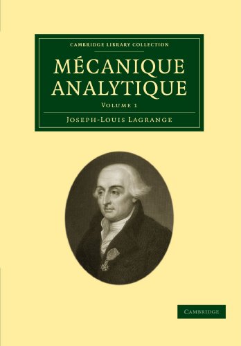 9781108001755: Mecanique Analytique: Volume 1 (Cambridge Library Collection - Mathematics)